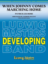 When Johnny Comes Marching Home Concert Band sheet music cover